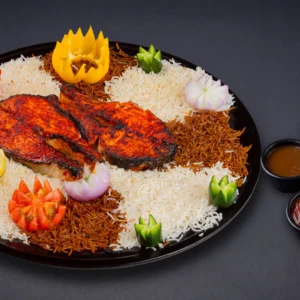 طبق سلمون بالفرن