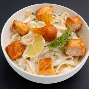 فيتوتشيني بالسلمون