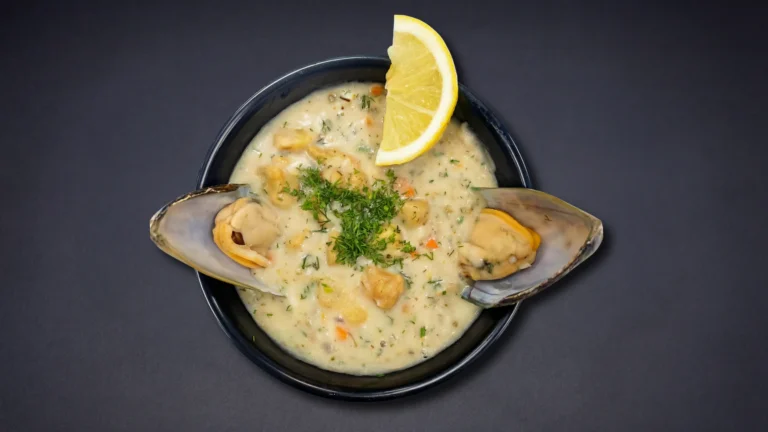 شوربة سيفود بالكريمة