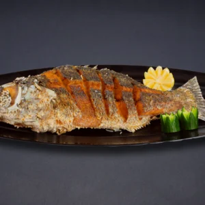 سمك قاروص مقلي (1 كيلو)