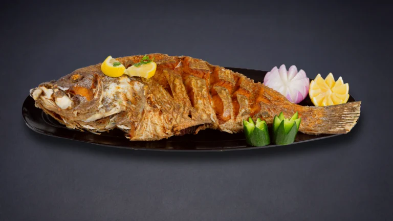 سمك هامور مقلي (نصف كيلو)