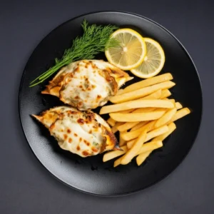 كابوريا بالفرن مع البشاميل (نصف كيلو)