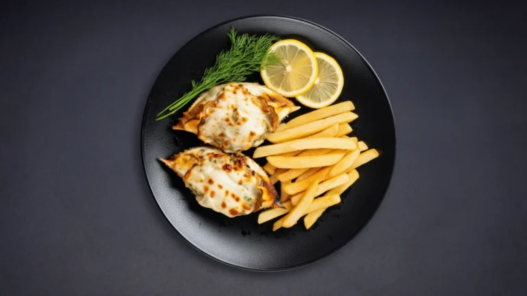 كابوريا بالفرن مع البشاميل (نصف كيلو)