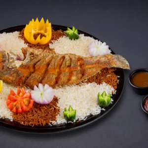 طبق هامور مقلي