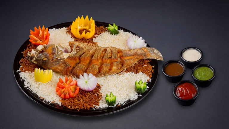 طبق هامور مقلي