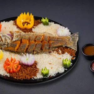 طبق قاروص مقلي