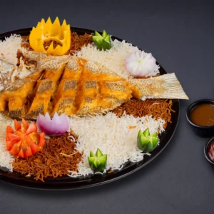 طبق قمر مقلي